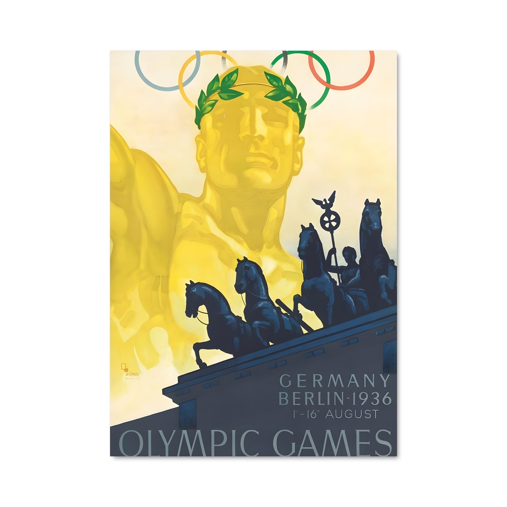 Poster Berlin Jeux